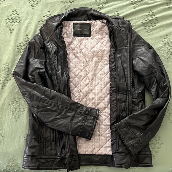 Calvin Klein Other - Calvin Klein leather jacket (medium)